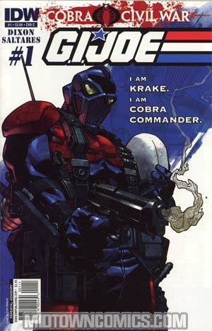 GI Joe Vol 5 #1 Regular Cover C (Cobra Civil War Tie-In)