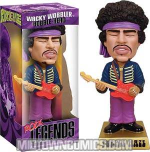 Rock Legends Jimi Hendrix Purple Haze Wacky Wobbler