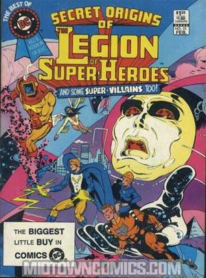 Best Of DC Blue Ribbon Digest #33 Secret Origins Of The Legion Of Super-Heroes