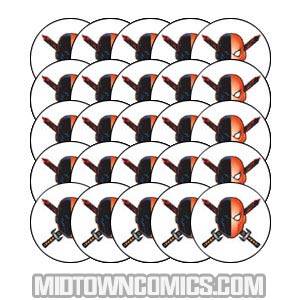 Flashpoint Pin Bag Of 25 Pins - Deathstroke And The Curse Of The Ravager