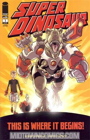 Super Dinosaur #1 2nd Ptg Variant Cover