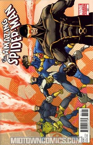 Amazing Spider-Man Vol 2 #661 Cover B Incentive X-Men Evolutions Variant Cover