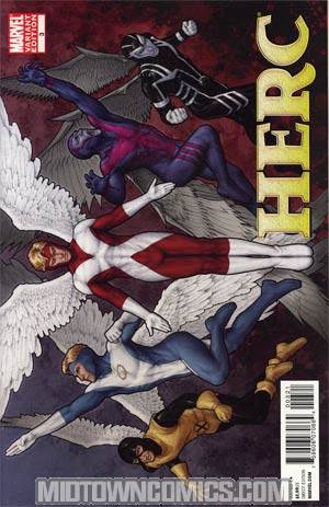 Herc #3 Cover B Incentive X-Men Evolutions By John Tyler Christopher Variant Cover (Fear Itself Tie-In)