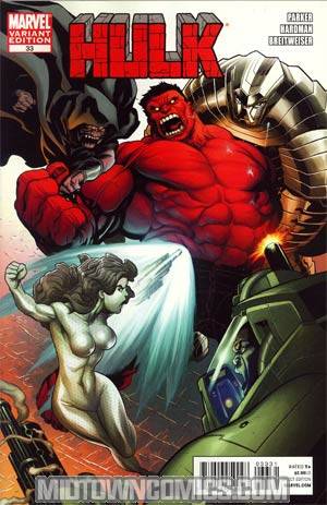 Hulk Vol 2 #33 Incentive Ed McGuinness Variant Cover