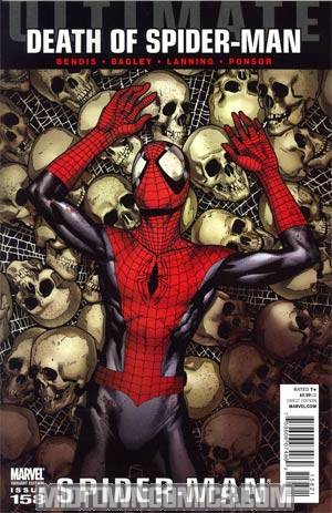 Ultimate Comics Spider-Man #158 Cover B Incentive Steve McNiven Variant Cover (Death Of Spider-Man Part 6)