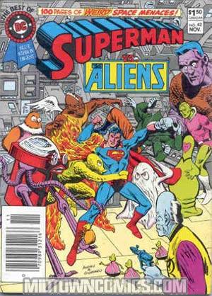 Best Of DC Blue Ribbon Digest #42 Superman vs Aliens