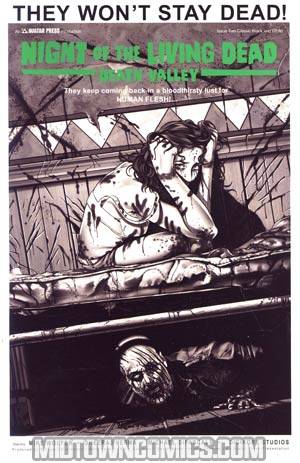 Night Of The Living Dead Death Valley #2 Incentive Classic Black & White Edition