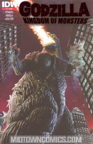 Godzilla Kingdom Of Monsters #1 Cover H 2nd Ptg