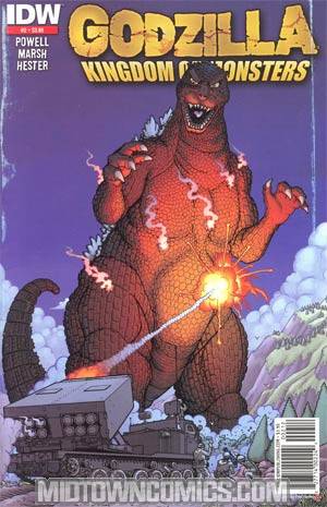 Godzilla Kingdom Of Monsters #2 Cover E 2nd Ptg