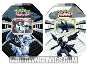Pokemon Black & White Legends Tin Display