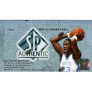 Upper Deck 2010-2011 SP Authentic Basketball Trading Cards Pack