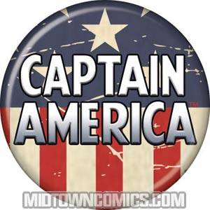 Captain America Logo Button (81897)