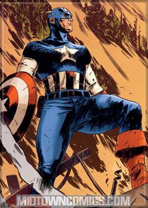 Captain America Fire Magnet (20134MV)