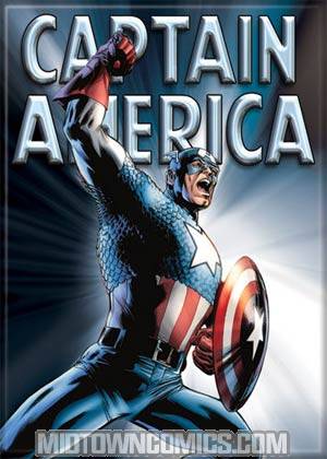 Captain America With Arm Up Magnet (20133MV)