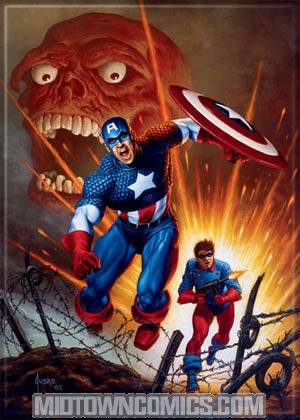 Captain America Bucky And Red Skull Magnet (20129MV)