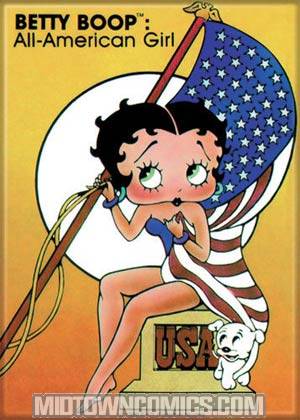 Betty Boop All-American Girl Magnet (1313BP)