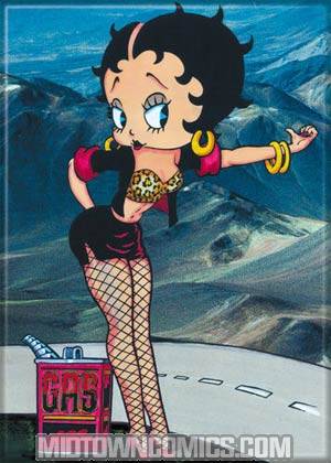 Betty Boop Hitchhiking Magnet (1330BP)