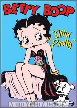 Betty Boop Sittin Pretty Magnet (26362BP)