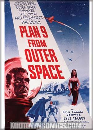 Movie Poster Plan 9 From Outer Space Magnet (29383AV)