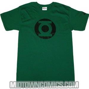 Green Lantern Metalix Symbol T-Shirt Large