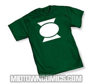 New Green Lantern Symbol T-Shirt Large