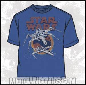 Star Wars My Squadron Light Navy T-Shirt Large