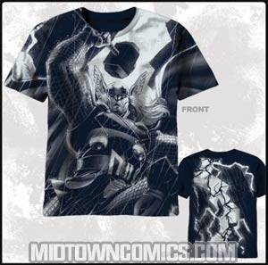Thor Thornado AOP-M Navy T-Shirt Large