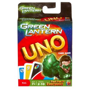 UNO Green Lantern Movie Edition