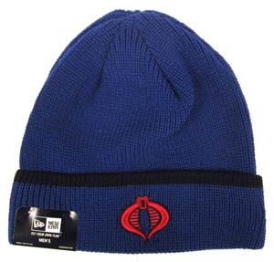 GI Joe Cobra Pop Cuff Knit Cap