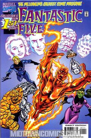 Fantastic Five 1st Mini-Series Complete 5-Issue Set