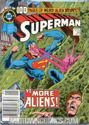 Best Of DC Blue Ribbon Digest #56 Superman vs More Aliens