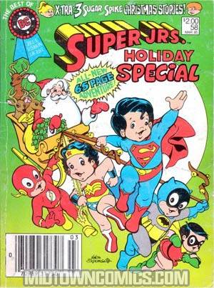 Best Of DC Blue Ribbon Digest #58 Super Jrs Holiday Special