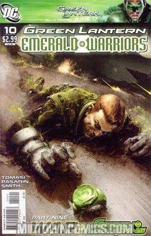 Green Lantern Emerald Warriors #10 Cover B Incentive Clayton Crain Variant Cover (War Of The Green Lanterns Part 9)