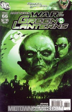 Green Lantern Vol 4 #66 Cover B Incentive Clayron Crain Variant Cover (War Of The Green Lanterns Part 7)