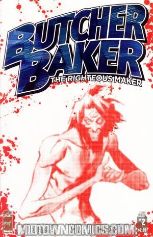 Butcher Baker The Righteous Maker #2 2nd Ptg Variant Cover