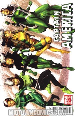 Captain America Vol 5 #618 Cover B Incentive X-Men Evolutions By Chris Stevens Variant Cover