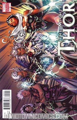 Mighty Thor #2 Cover B Incentive X-Men Evolutions By David Yardin Variant Cover