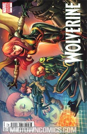 Wolverine Vol 4 #9 Cover B Incentive X-Men Evolutions Variant Cover