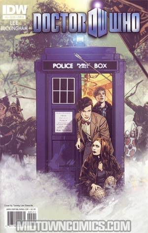 Doctor Who Vol 4 #5 Cover A Regular Tommy Lee Edwards Cover