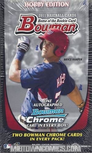 Bowman 2011 MLB Trading Cards Pack