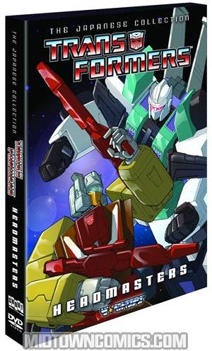 Transformers Japanese Collection Headmasters DVD