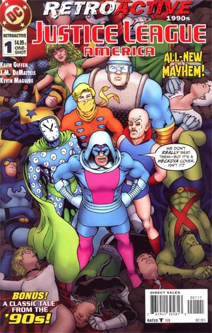 DC Retroactive Justice League Of America The 90s #1