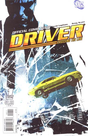 Driver Crossing The Line #1 Cover B Blue Cover