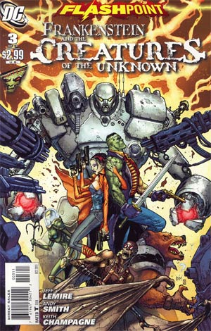 Flashpoint Frankenstein And The Creatures Of The Unknown #3