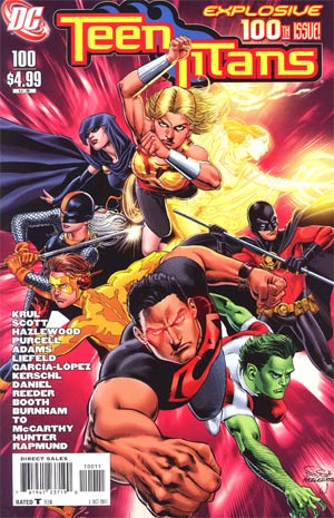 Teen Titans Vol 3 #100 Cover A Regular Nicola Scott Cover
