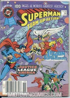 Best Of DC Blue Ribbon Digest #66 Superman Team-Up Action