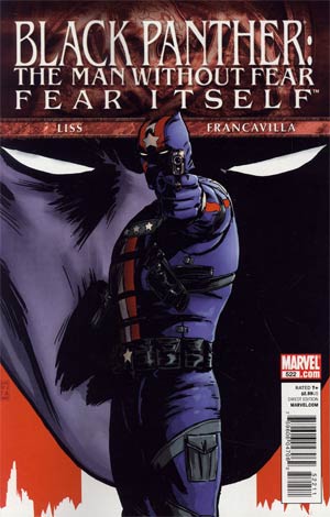 Black Panther The Man Without Fear #522 (Fear Itself Tie-In)