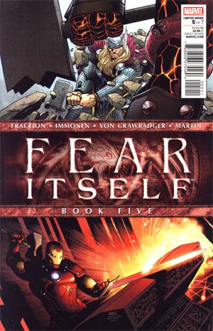 Fear Itself #5 Cover A 1st Ptg Regular Steve McNiven Cover