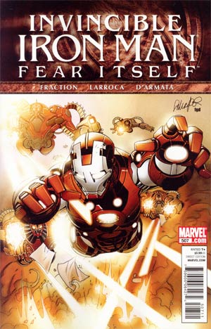 Invincible Iron Man #507 (Fear Itself Tie-In)