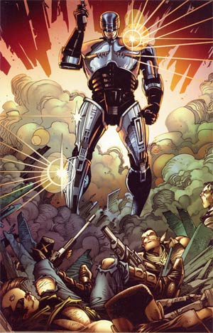 Terminator Robocop Kill Human #2 Cover E DF Exclusive Walter Simonson Virgin Cover